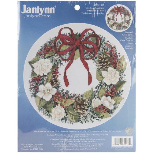 (image for) Christmas Traditions Counted Cross Stitch Kit